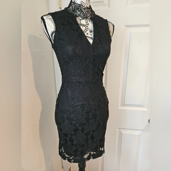 Mystic | Dresses | Mystic Lace Choker Dress Size Small | Poshmark